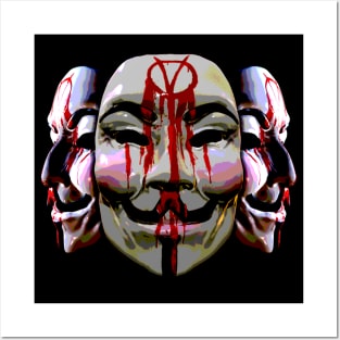 V For Vendetta Posters and Art